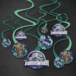 Jurassic World Hanging Swirls (pk12)