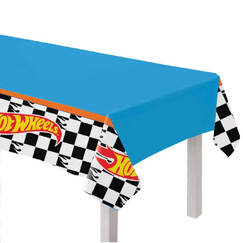 Hot Wheels Car Racing Tablecloth