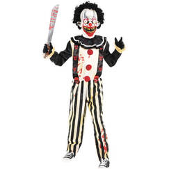 Slasher Clown (Boy 8-10Yrs)