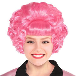 50's Pink Frenchy Wig
