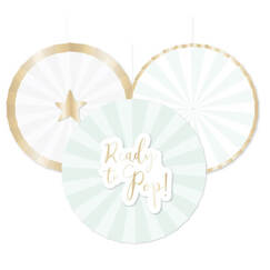 Ready To Pop Hanging Fans (pk3)