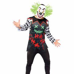 Haha Clown Costume - Adult Plus Size