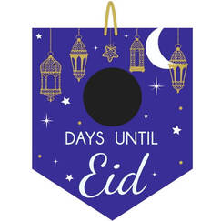 Countdown To Eid Sign