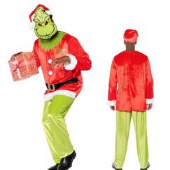 Grinch Costume Mens L