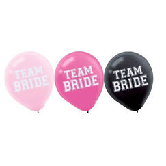 Team Bride Balloons - pk15