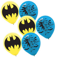 ! Batman Balloons - pk6
