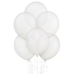 Clear 30cm Balloons - pk15