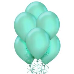 Robins Egg Pearl Balloons (30cm) - pk15