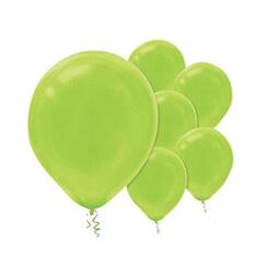 Small Kiwi Green 12cm Balloons - pk50