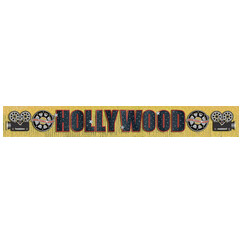 Hollywood Glitter Fringe Banner