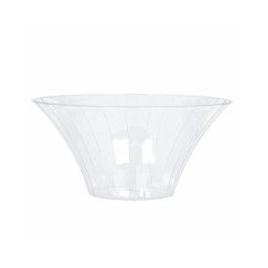 Medium Clear Plastic Flared Lolly Container (18cm)
