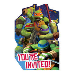 Teenage Mutant Ninja Turtles Invitations Kit