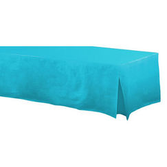 Re-usable Caribbean Blue Fitted Table Cover