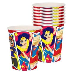 DC Super Hero Girls Cups - pk8