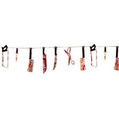 Hanging Bloody Weapons Garland