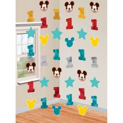 Mickey Mouse 1st Birthday Strings