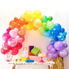 Rainbow Balloon Garland Kit (85 Balloons)
