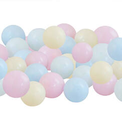 Pastel Small 12cm Balloons (pk40)