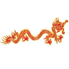 Chinese Dragon Cut-out (92cm)