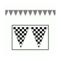 Checkered Flag Banner - 3.65mtrs