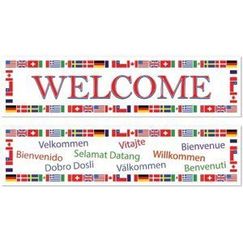 Giant International Welcome Banners - pk2