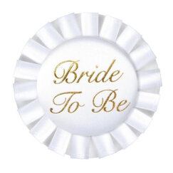 Bride To Be Satin Badge