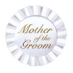 Mother Of The Groom Satin Badge