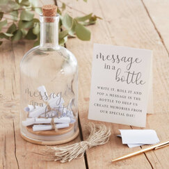 Messages In Bottle Guest Book