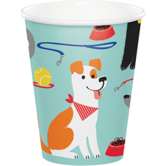 Dog Party Cups (pk8)