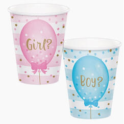Gender Reveal Cups - pk8