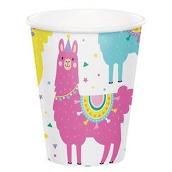 Llama Party Cups - pk8