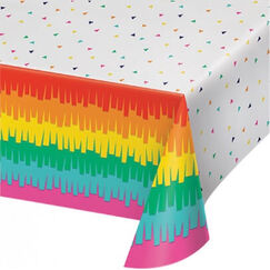 Fiesta Fun Rainbow Tablecloth