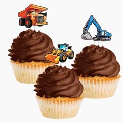 Big Dig Cake Toppers - pk12