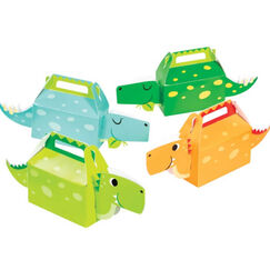 Boy Dino Treat Boxes - pk4