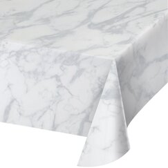 Marble Look Tablecloth