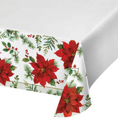 Poinsettia Tablecloth