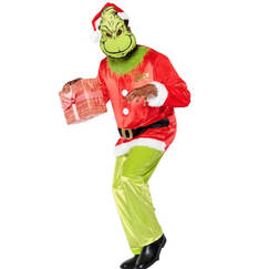 Santa Grinch Costume (Mens)