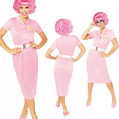 50's Diner Costume (Adult Sizes)