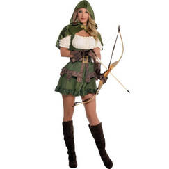 Female Robin Hood Costume - Adult