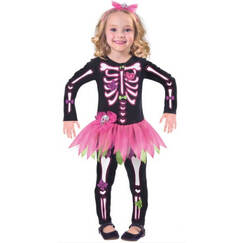 Fancy Bones Skeleton Costume - Child