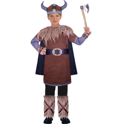 Wild Viking Warrior Costume - Child