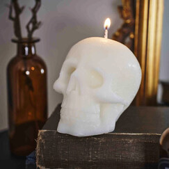 Deadly Soiree Skull Candle