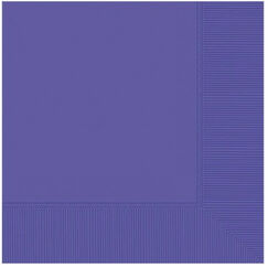 Small Purple Napkins - pk20