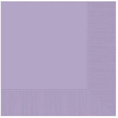 Large Lavender Napkins - pk20