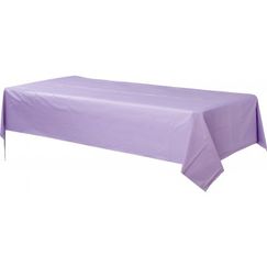 Lavender Plastic Tablecloth