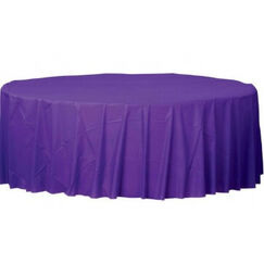 Purple Tablecloth - Round