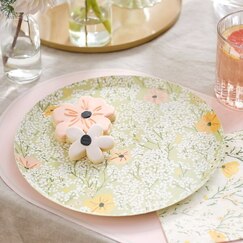 Floral Baby Plates (pk8)