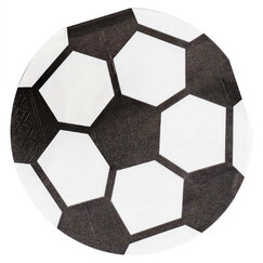 Soccer Ball Shape Napkins (pk16)