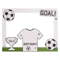 Soccer Photo Frame Prop Kit - Personalise It