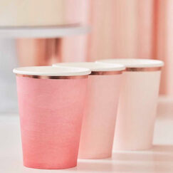 Ombre Blush Cups (pk8)